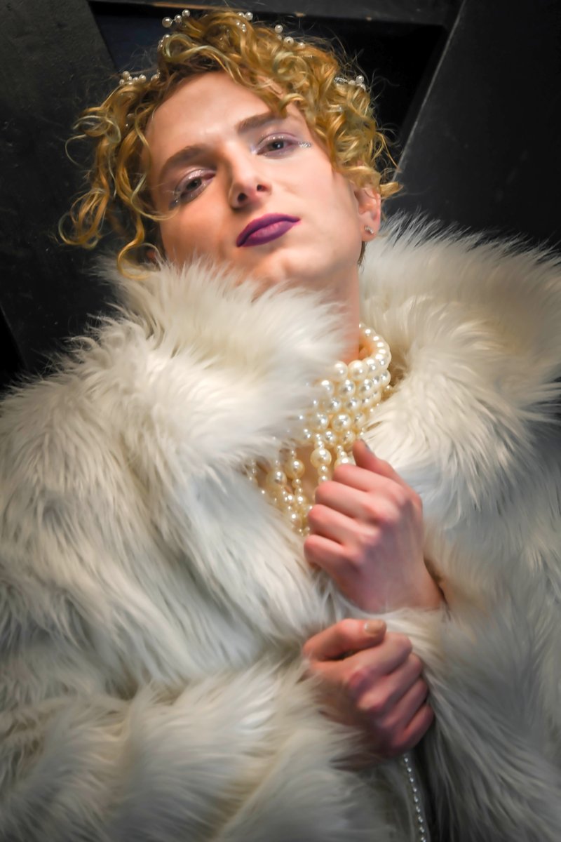 Transfemme beauty expression — editorial portrait from the TruBeauté community.