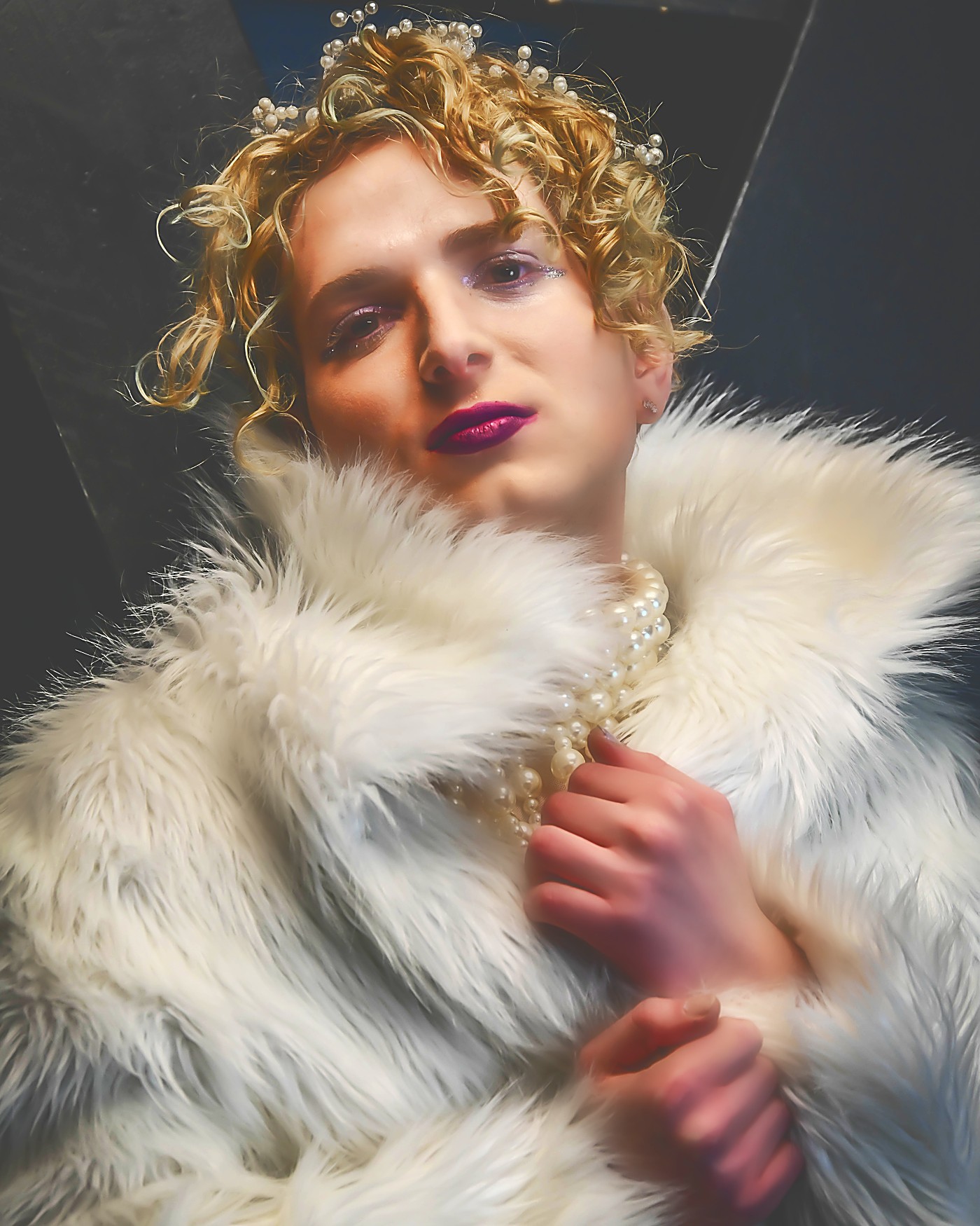 Iyal Basen, founder of TruBeauté — the AI-powered makeup app designed for transfemme, nonbinary, and gender-expansive people. Pride 2026.